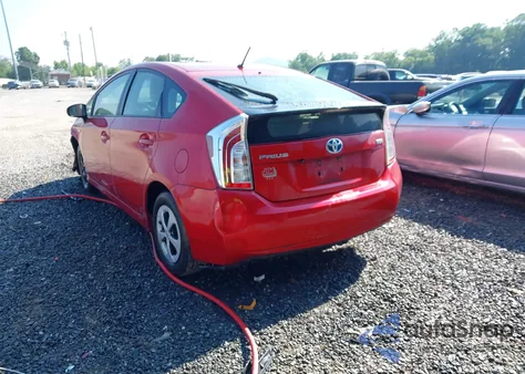 2013 Toyota Prius Two from USA, damaged, VIN JTDKN3DU6D1727281